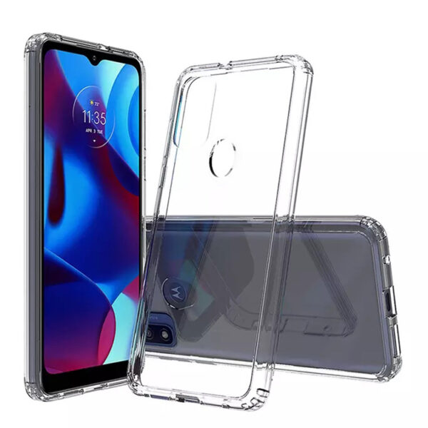 Clear PC TPU Case-Motorola G Pure/G Power 2022-364452