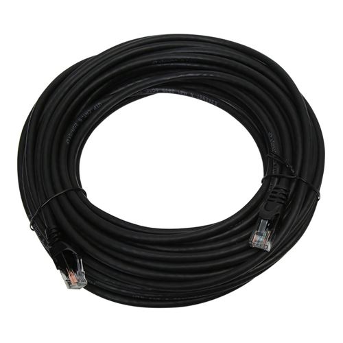 Inland 50 ft. CAT 6 UTP High Performance Ethernet Cable - Black
