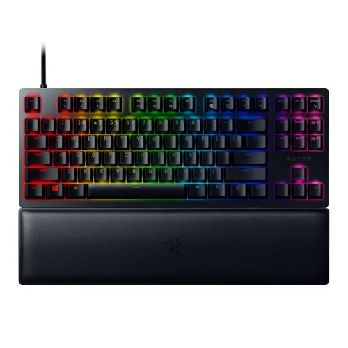 Razer Huntsman V2 Tenkeyless Optical Linear Red Switch Wired Gaming Keyboard - Black