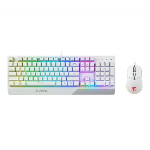 MSI Vigor GK30 Gaming Mouse and Keyboard Combo - White