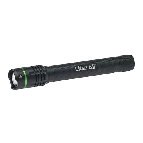 LitezAll Rechargeable Thin 2000 Lumen Tactical Flashlight