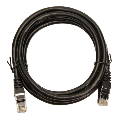 Inland 7 Ft. CAT 7 Stranded SSTP, 26 Gauge Ethernet Cable - Black