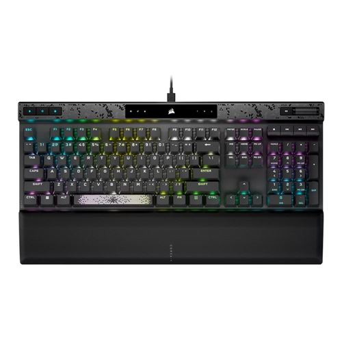Corsair K70 MAX RGB Magnetic-Mechanical Wired Gaming Keyboard (Black)