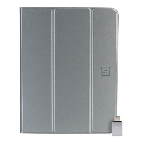 Tucano USA Premio Multi-Functional Smart Folio with Wake & Sleep Feature & Hi-Tech Texture Exterior for iPad Pro 11" 1st/ 2nd/ 3rd Gen - Space Gray