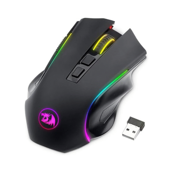 Redragon M602 Griffin RGB Wireless Gaming Mouse – 7200 DPI (Black)