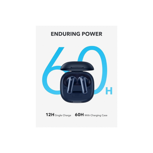 Soundcore P40i – ANC Earbuds, 60H Playtime, IPX5, Wireless Charging