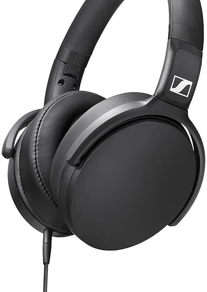Sennheiser HD 400S Closed Back, Around Ear Headphone with One-Button Smart Remote on Detachable Cable