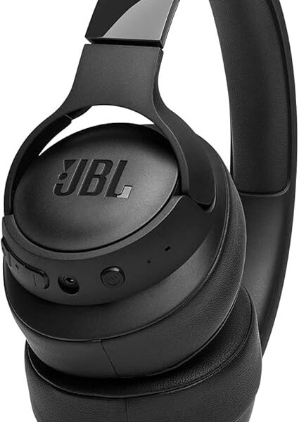 JBL Tune 710BT Wireless Over-Ear - Bluetooth Headphones with Microphone, 50H Battery, Hands-Free Calls, Portable (Black), Medium