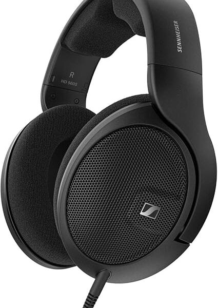 Sennheiser HD 560 S Over-The-Ear Audiophile Headphones - Neutral Frequency Response, E.A.R. Technology for Wide Sound Field, Open-Back Earcups, Detachable Cable, (Black) (HD 560S)