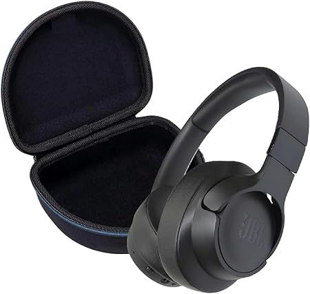 JBL Tune 710BT - Wireless Bluetooth Headphones Bundle with Deluxe CCI Carrying Case (Black)