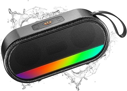 Portable Wireless Bluetooth 5.3 Speaker, 24W Loud Bass, 10H Playtime