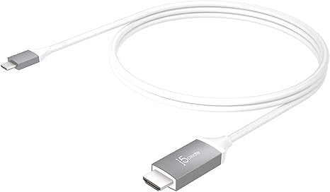 J5 JCC 153 G USB Type-C to 4K HDMI Cable (1.8 Meters)