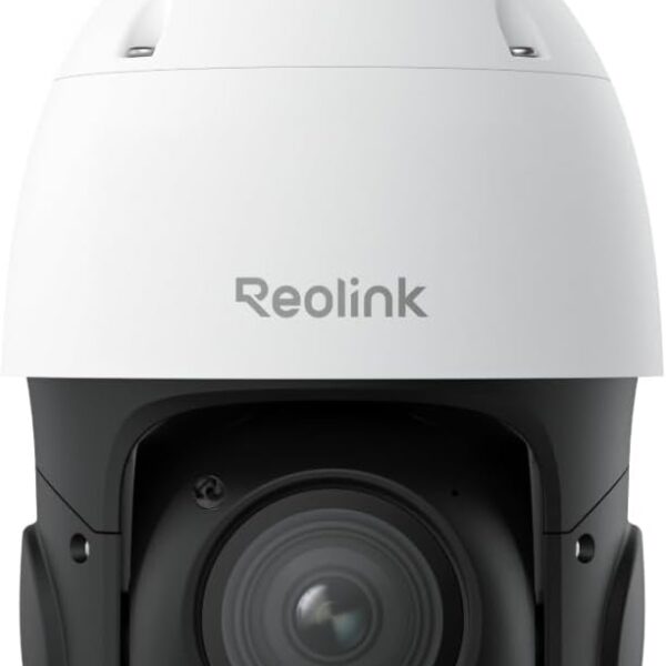 REOLINK RLC-823S2 Smart 4K/8MP UHD PTZ Security Camera with Cutting-Edge 16X Optical Zoom and 3D Zoom, Color Night Vision with Spotlights, Person/Vehicle/Animal Detection, 2 Way Talk, 24/7 Recording