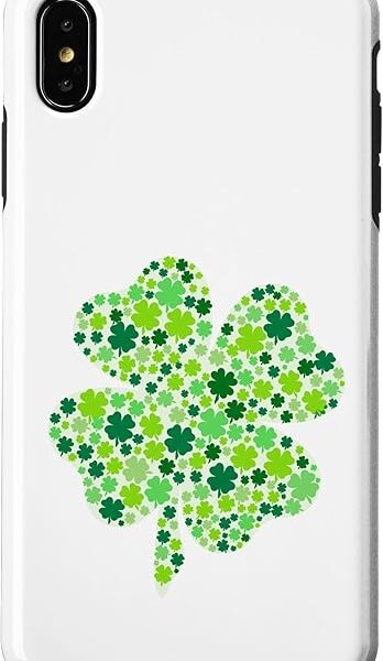 iPhone XS Max Lucky Clover Talisman Case