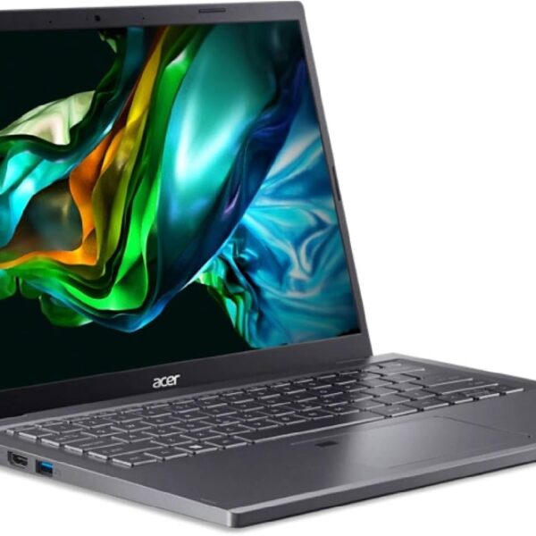 Acer Laptop Aspire 5 Intel Core i5 13th Gen 1335U (1.30GHz) 8 GB LPDDR5 Memory 512 GB PCIe SSD Intel Iris Xe Graphics 14.0" Windows 11 Home 64-bit