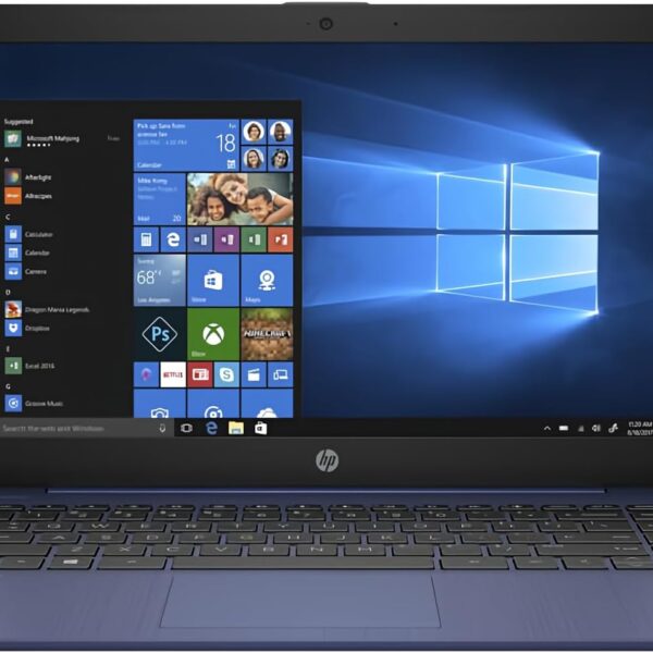 HP Stream 14 Laptop Computer 14 Inch HD Intel Celeron N4020 4GB DDR4 RAM 64GB eMMC Intel UHD Graphics WiFi Bluetooth Camera Windows 11 Home S Mode 14-cb120ds,