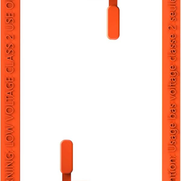 BWP Low Voltage Mounting Bracket 1 Gang, 12 Pack for Single Gang Wall Plate, Telephone Wires, Network Cables, HDMI, Coaxial, Speaker Cables - Low Voltage Box Cable Wall Plate Bracket, Mud Ring