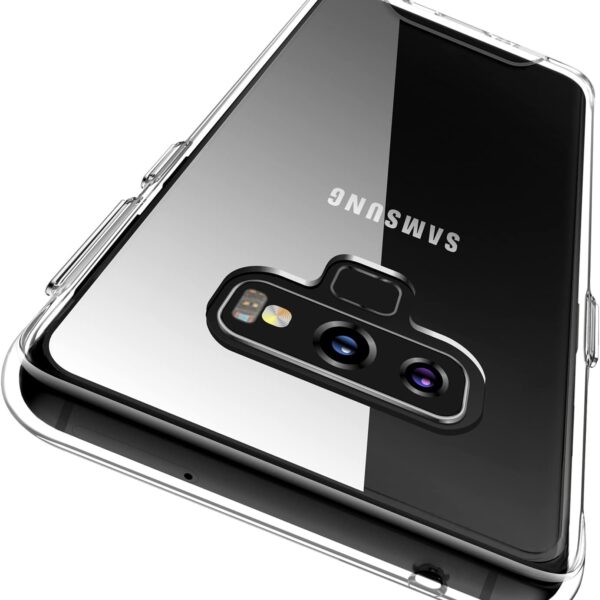 Rayboen Case for Samsung Galaxy Note 9, Crystal Clear Designed Non-Slip Shockproof Protective Note 9 Phone Case, Hybrid Thin Cover for Samsung Galaxy Note 9 Transparent