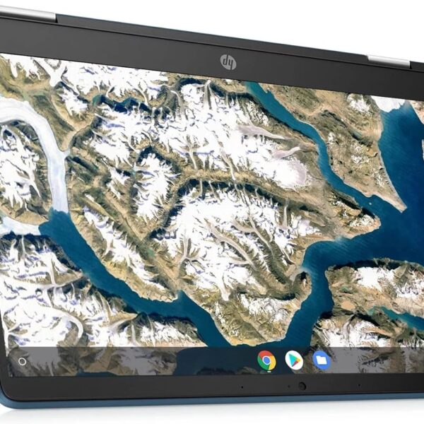 HP X360 14" HD Touch Chromebook, Intel Celeron N4120, 4GB RAM, 64GB eMMC, Intel UHD Graphics 600, Forest Teal, Chrome OS