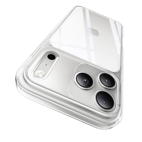 CASEKOO for iPhone 17 Pro Max Case Smooth Crystal Clear, Patented Anti-Yellow & Virgin TPU, 15FT Military-Grade Protection, Slim Transparent Women Men Funda para for iPhone 17 Pro Max Case 6.9", Clear