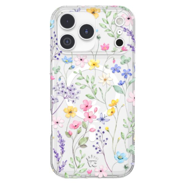 VELVET CAVIAR Case for iPhone 17 Pro Max | Compatible with MagSafe | 10ft Drop Tested | Cute Girly Protective Designer Cases for Women | Enchanted Floral Wildflowers