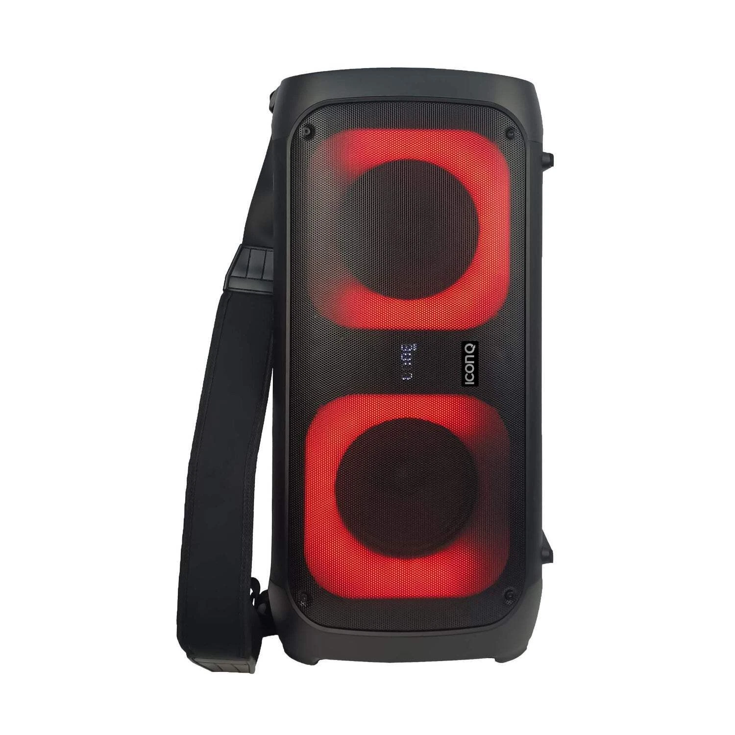 Portable Rechargeable 12000W Outdoor LED Speaker w/ Multiple Inputs by IconQ - Image 2