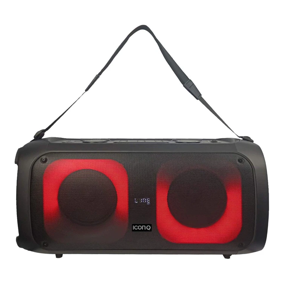 Portable Rechargeable 12000W Outdoor LED Speaker w/ Multiple Inputs by IconQ - Image 4